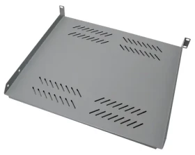 Xtendlan Polica 400mm šedá / Polica do racku / univerzál / 1U / nosnosť 25 kg (CPOLIC1U40-G)