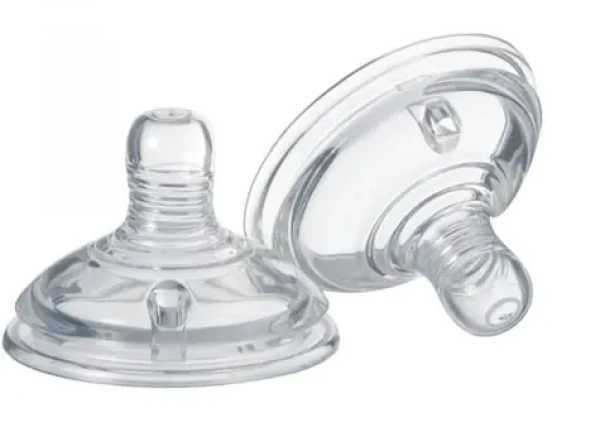 Tommee Tippee Náhradné cumlíky C2N variabilný prietok 2ks / od 0 mesiacov (424587TT)