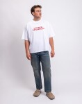 Monkey Studios Tričko Put Me On The Guestlist white/red L