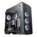 THERMALTAKE View 71 Tempered Glass ARGB Edition / midi tower / USB / bez zdroja / ATX / priehľadná bočnica (CA-1I7-00F1WN-03)