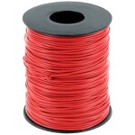 Econ connect KL014RT100 opletenie / lanko, 1 x 0.14 mm², červená, 100 m; KL014RT100