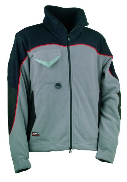 Bunda Fleece Cofra RIDER Farba: Šedá, Veľkosť: 2XL (V026_0_02_2XL)