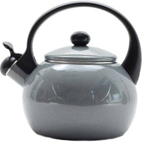 Slepič smaltovaný čajník 2,2 l, šedý METAL, vyrobeno pro BELIS/SFINX - Belis - Belis