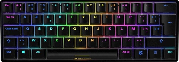Sharkoon SGK50 S4 black Kailh Red (FRENCH layout)
