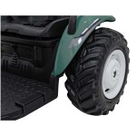 Mamido Detský elektrický traktor GROW 1804 24V tmavo zelený