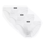 Pánske slipy 3 pack 322 white - Atlantic Bílá XL