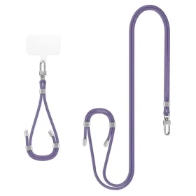 Spigen Universal Set 2 Cross Body Strap + Wrist Strap + ConTag2 deep purple (AFA08363)
