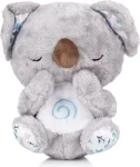 CHIPOLINO Plyšová dýchajúca hračka s hudbou Koala White,Grey
