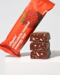 Vilgain Energy Bar – jahoda zaliata čokoládou 55 g
