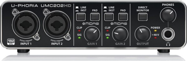 Behringer UMC202HD