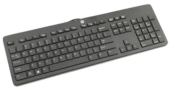 HP Slim USB čierna / Drôtová klávesnica / USB / DK (803181-081)