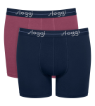 Sloggi Men Start - 2× Sloggi mäkké bavlnené pánske šortky VIOLET 6