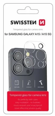 Swissten Ochranné sklo šošoviek fotoaparátu pre Samsung Galaxy A15/A15 5G (94500214)