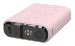 RealPower PB-10000C PD+ ružová / Powerbanka 10 000 mAh / 3x USB-C / Power Delivery (458441)