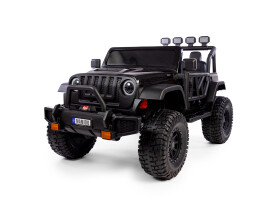 Mamido Mamido Elektrické autíčko Buggy BIG FOOT 4x4 čierne 24V | 800W | 60 kg | EVA | LED | 2,4 Ghz | ECO koža