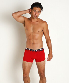 Pánske boxerky 111389 3F516 00774 červená - Emporio Armani L