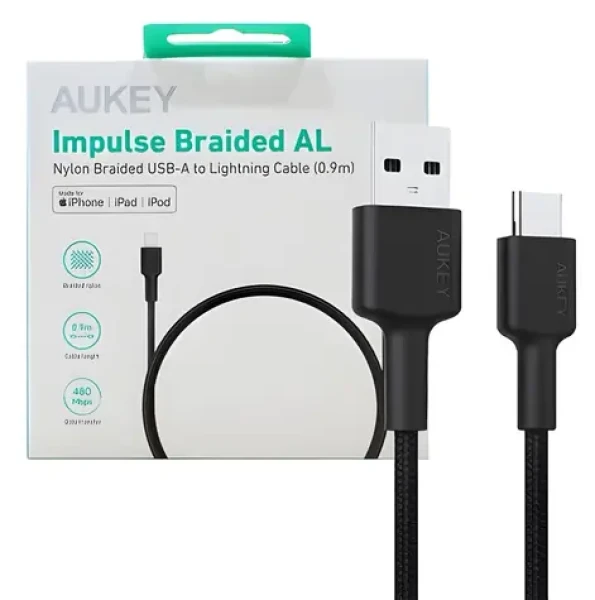 CB-CD30 USB-C - USB-A kábel čierna / Dátový kábel / 0,9 m / PD 3.0 / 60 W (CB-CD30)