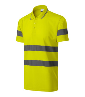 HV Runway polokošeľa unisex fluorescenčná žltá 2XL