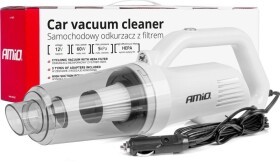 AMiO Odkurzacz samochodowy 12v 60w hepa 5kpa amio-03691