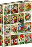 ENJOY Puzzle Vintage balíčky kvetinových semien