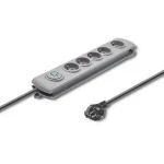 Qoltec 50272 Prepätová ochrana (5 zásuviek) / 3 m (50272)