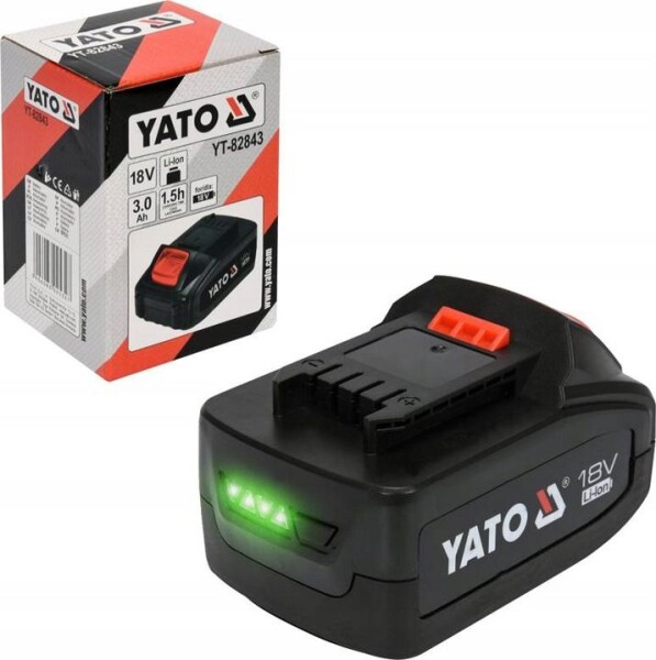 YATO YT-82843 / Akumulátor / 18V / 3.0Ah / Li- ION (YT-82843)