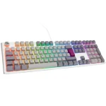 Ducky One 3 Cherry MX-Speed-Silver šedá / herná klávesnica / podsvietená / mechanická / drôtová USB-C / DE (DKON2108ST-PDEPDMIWHHC2)