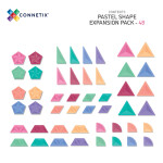 Connetix Connetix Tiles - Magnetická Stavebnica Rozširujúca Pastelový Set 48 ks