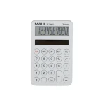Maul ECO MD 1 biela / Kalkulačka / desaťmiestna / solárne napájanie (7275002)