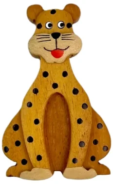 2Kids Toys Drevená magnetka veľká Leopard