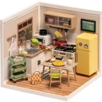 Robotime miniatúra domčeka Kuchynka Happy Meals