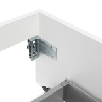 Kúpeľňová skrinka s umývadlom SAT Evolution 98x30x44, 8 cm biela mat SATEVO100WMU1 SATEVO100WMU1