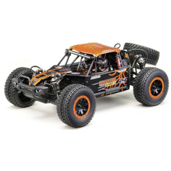 Absima Desert Rock Racer ADB1.4 oranžová, čierna komutátorový 1:10 RC model auta elektrický rock Racer 4WD (4x4) RtR 2,4 GHz; 12225