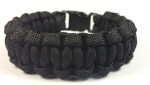 Cordell Paracord náramok Solomon Čierna M (18 - 19 cm)