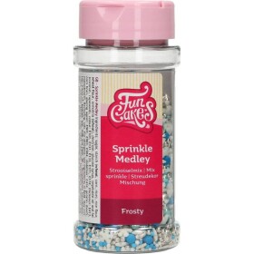 Mini cukrové snehové vločky 65 g - FunCakes - FunCakes
