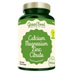 GREENFOOD Kalcium magnézium zinok citrát 120 kapsúl