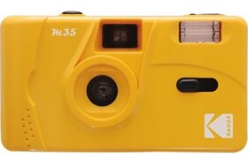 Kodak M35 žltá / Fotoaparát na film / 31mm objektív / 35mm film / blesk (DA00233)