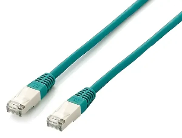 Equip Cat6a S/FTP zelený / Patch kábel / RJ-45 / 0,5 m / PoE / LSZH plášť (605647)