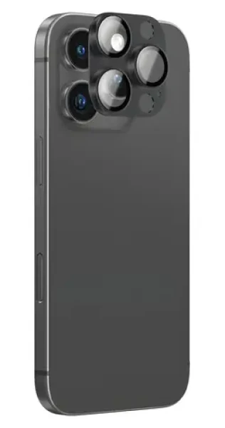 AmazingThing Aviation-Grade čierna / Ochranné sklo objektívu / Apple iPhone 16 Pro/16 Pro Max