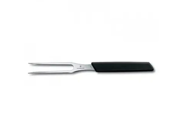 VICTORINOX Swiss Modern vidlička na mäso 15 cm čierna (6.9033.15B)