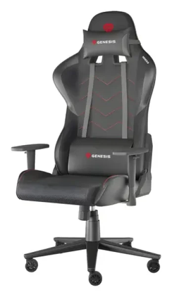 Genesis Nitro 550 G2 čierna / Herné kreslo / 160-195cm / Látka, eko-koža / 150kg (NFG-2068)