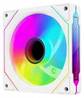 Rampage Infinite Loop biela / Ventilátor / 120 mm / ARGB / PWM / 1800 RPM (7C-120B)