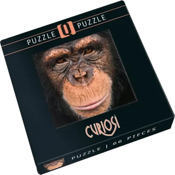 CURIOSI Štvorcové puzzle Q Animal: Opice