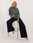 Jumper D93111AD90910A2 tmavozelený XL