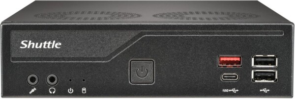 Shuttle Shuttle Barebone XPC slim DH810 Black