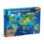 Mudpuppy Puzzle Ohrozené druhy zvierat celého sveta