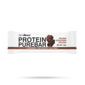 Proteínová tyčinka PureBar - GymBeam (dvojnásobné kúsky čokolády, 60 g) (9061-2-60g-double-chocolate-chunk)