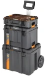 DeWalt TSTAK McLaren DWST60452-1 / Sada kufrov na náradie / 3 diely / na kolieskach / IP54 / nosnosť 50 kg (DWST60452-1)