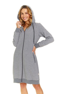 Dámsky župan 5246 tmavosivý - Doctornap tmavě šedá M