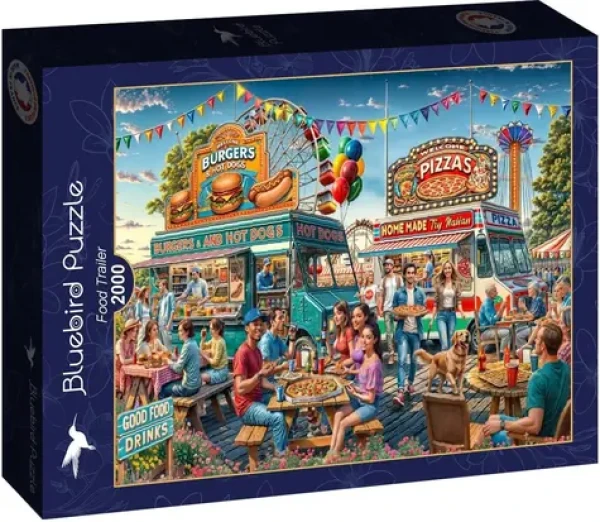 BlueBird Puzzle Pojazdné občerstvenie